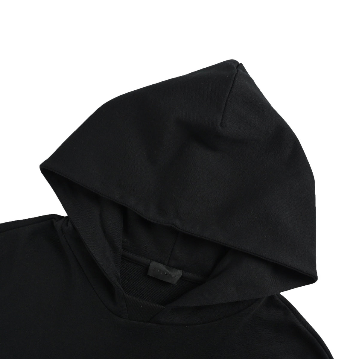 Moncler/mask black label back logo hooded sweatshirt