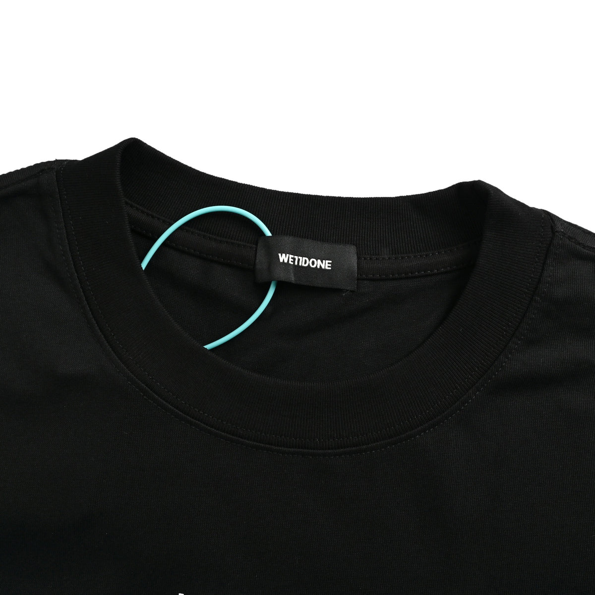 WE11DONE Versatile short sleeves with LOGO letter printing on the neckline