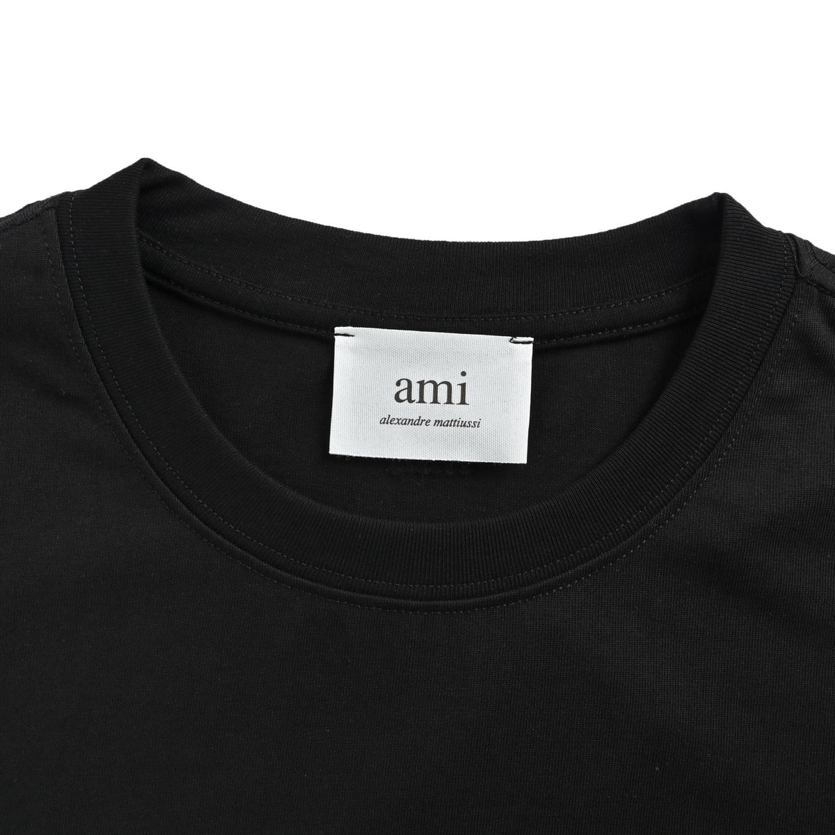 Ami Paris woven love embroidered short sleeves