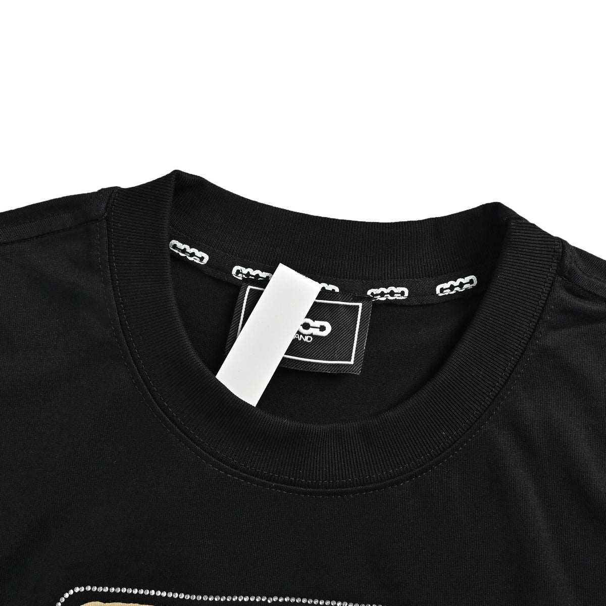 GOODBRAND 26ss colorful cosmic gemstone letter embroidered short sleeves