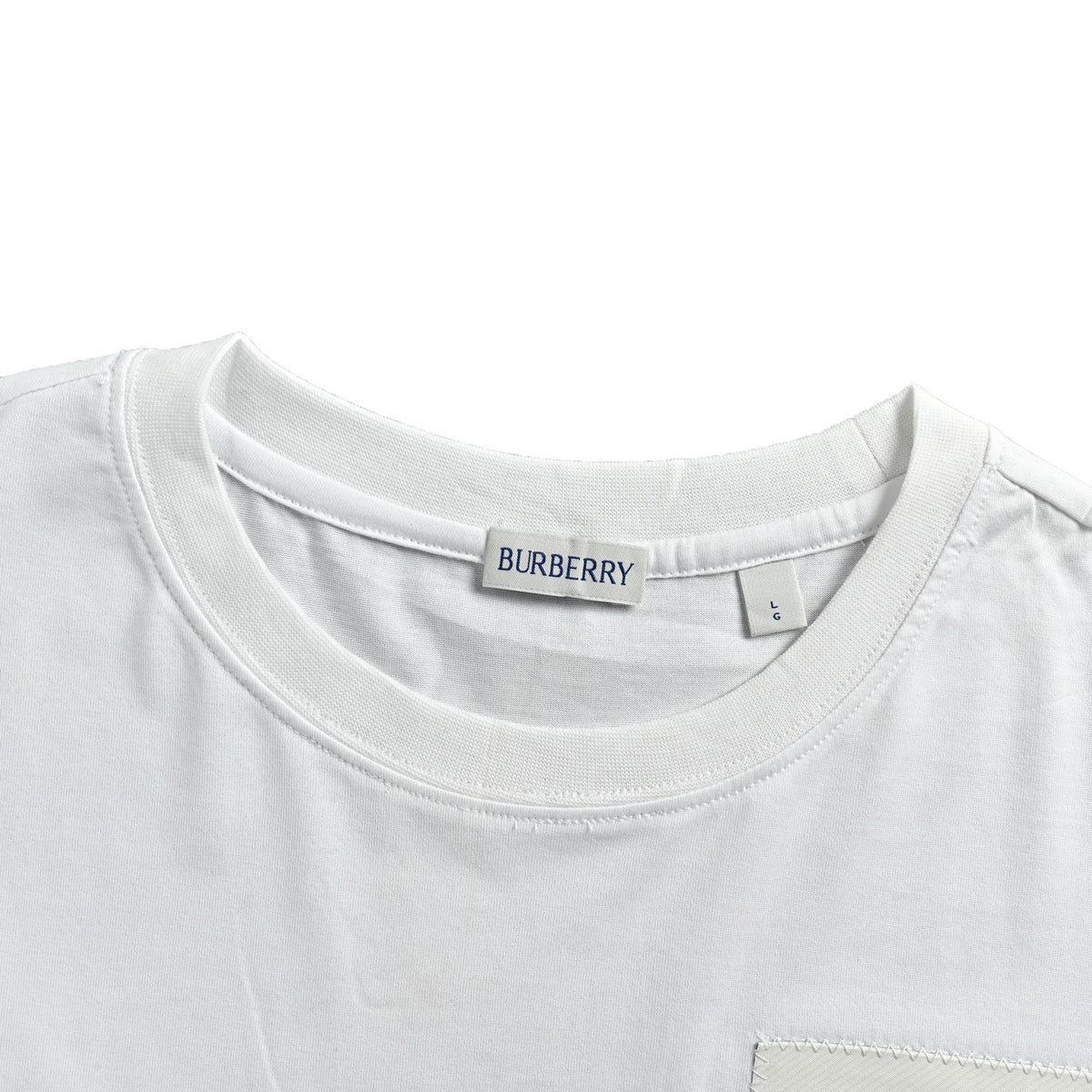 Burberry war horse patch label short sleeves