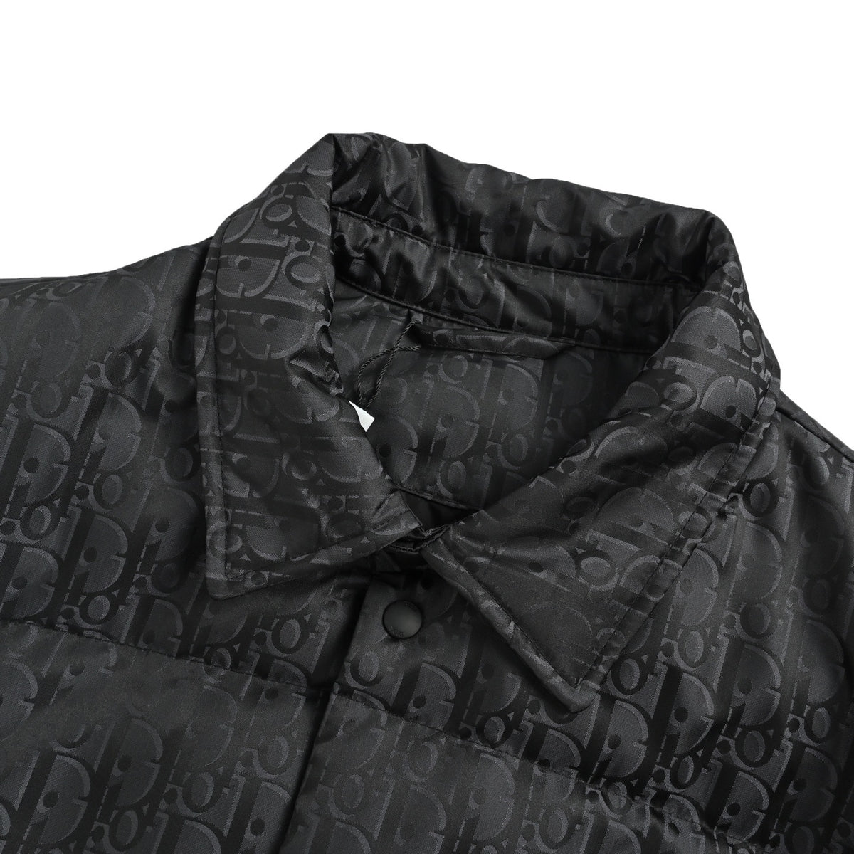 Dior 25Fw new fabric old flower jacquard lapel down jacket