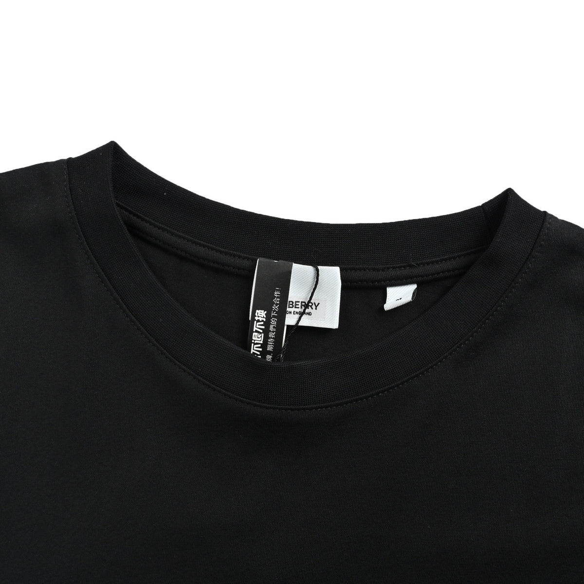 Burberry plaid splicing short sleeves