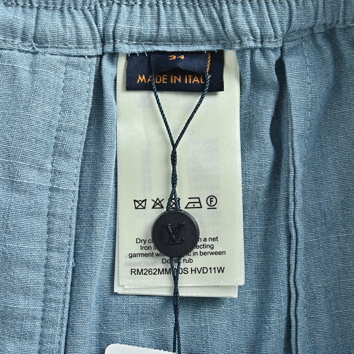 Louis Vuitton front and back embroidered suit shorts