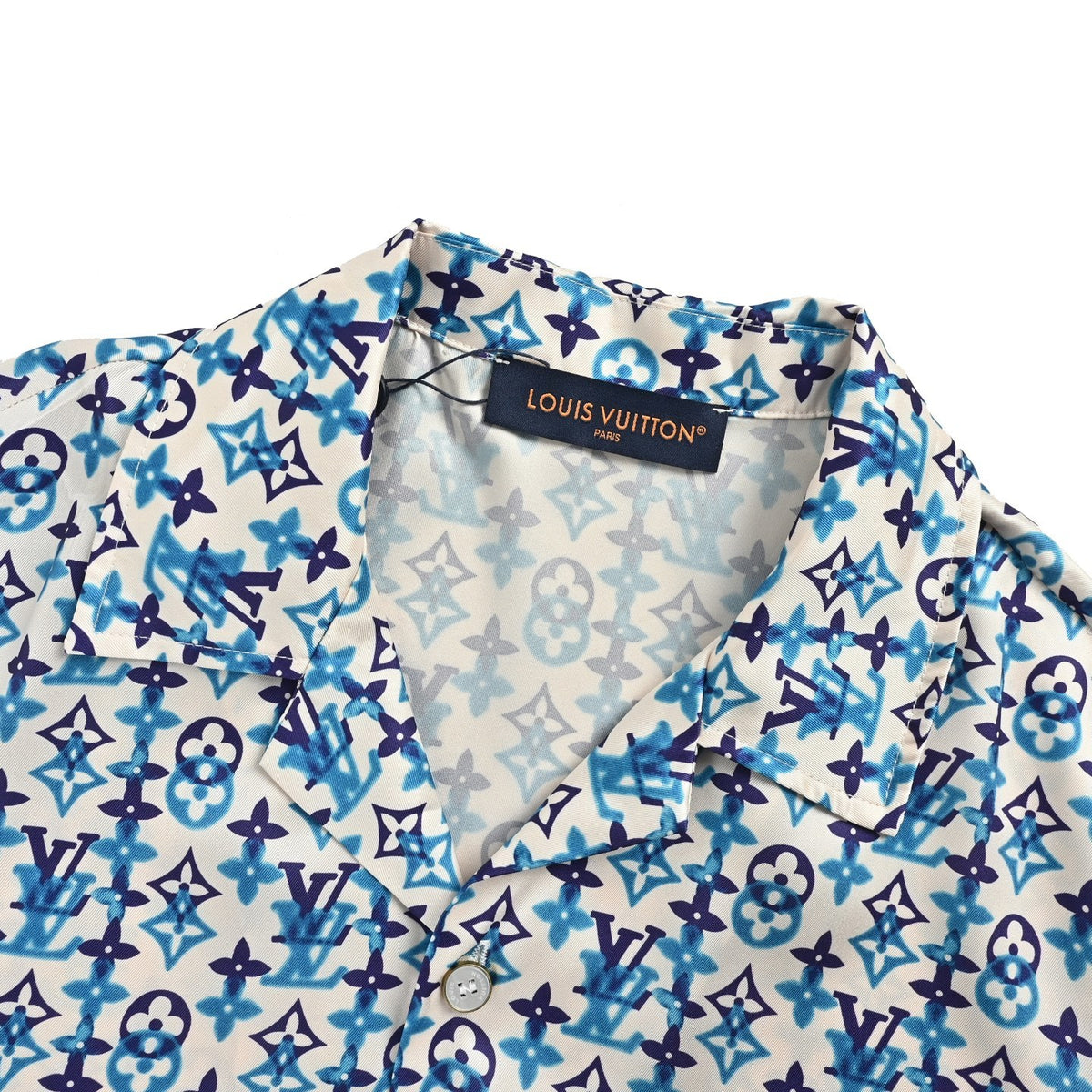 Louis Vuitton full-frame old flower print suit short-sleeved shirt
