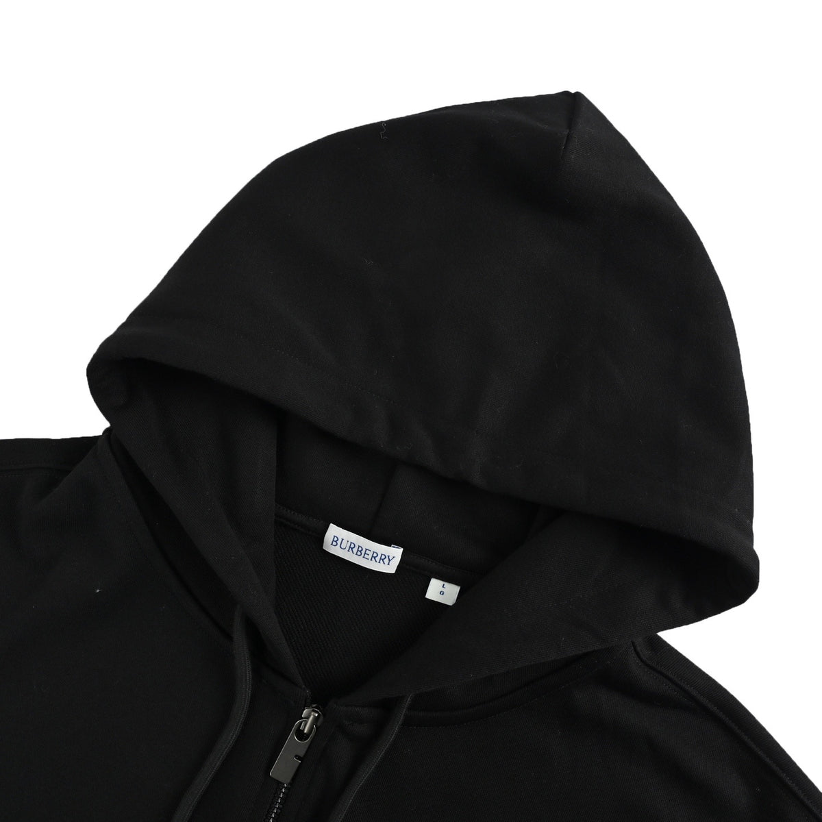 Burberry plaid signature suit zipper hooded jacket