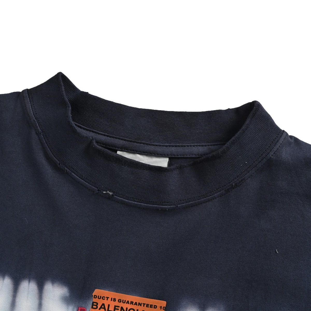 Balenciaga/Balanciaga tie-dye tape short sleeves