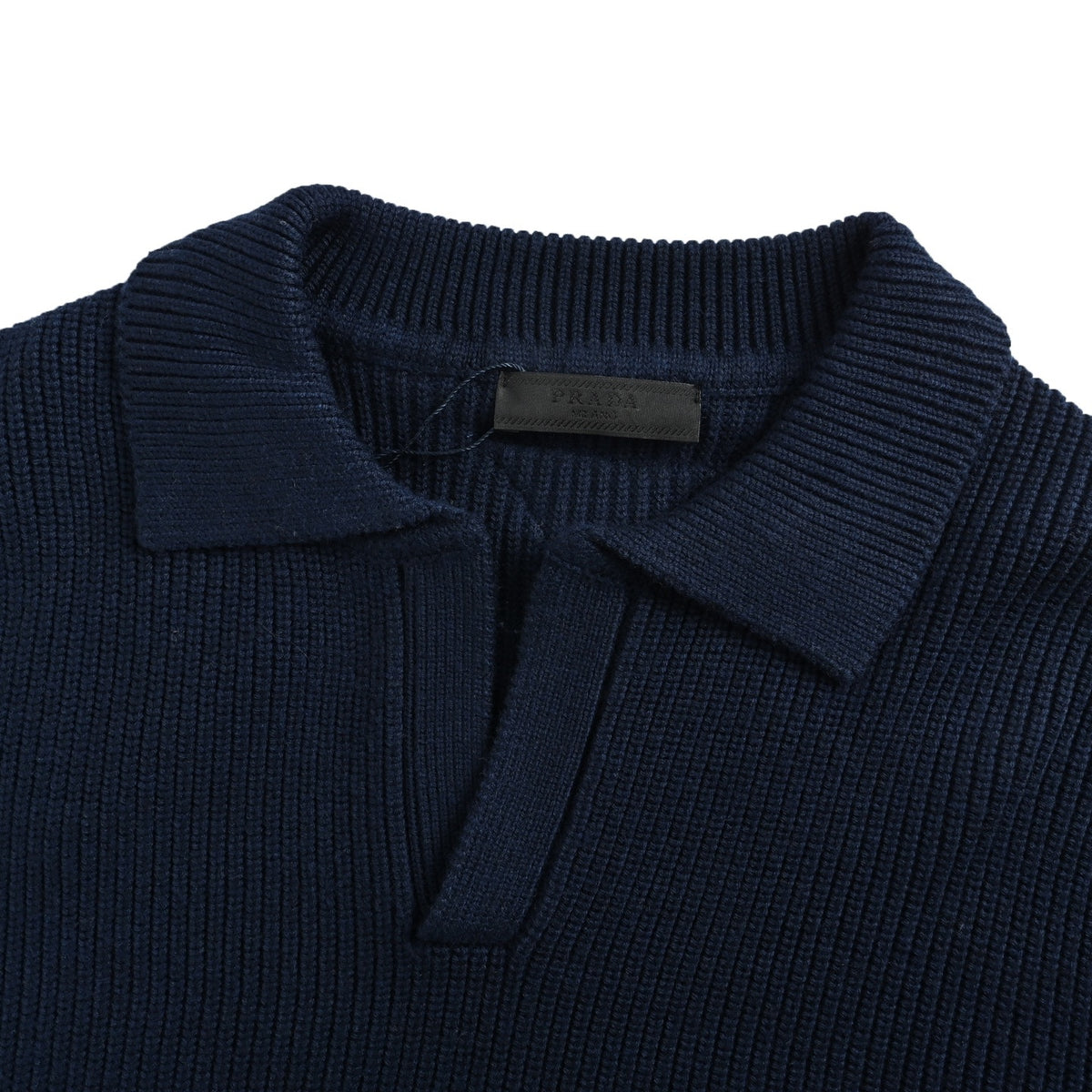 Prada seagull collar old money style cashmere sweater
