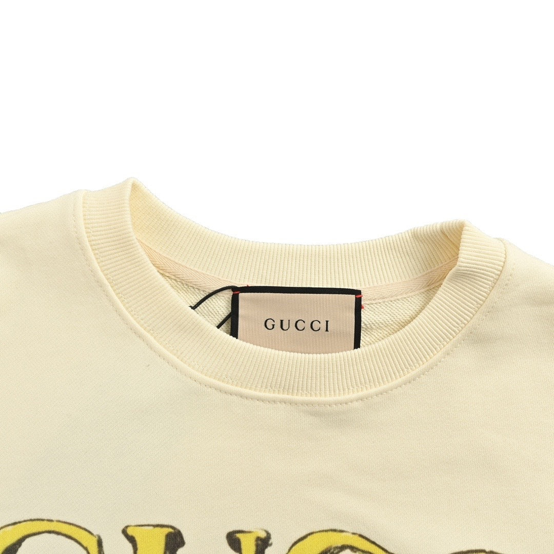 Gucci 24Fw fun cartoon series printed round neck sweatshirt