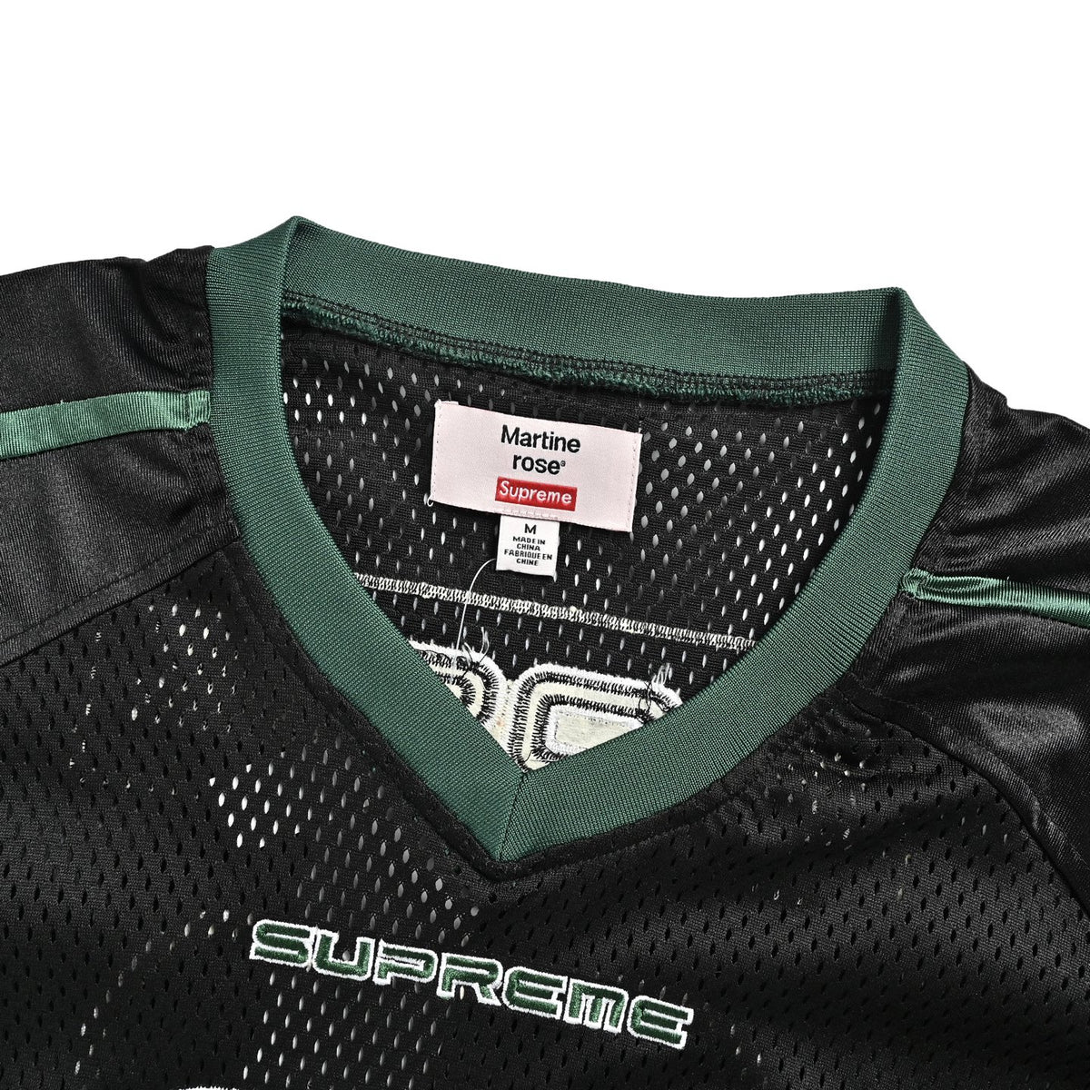 Supreme Martine rose American mesh football short sleeves