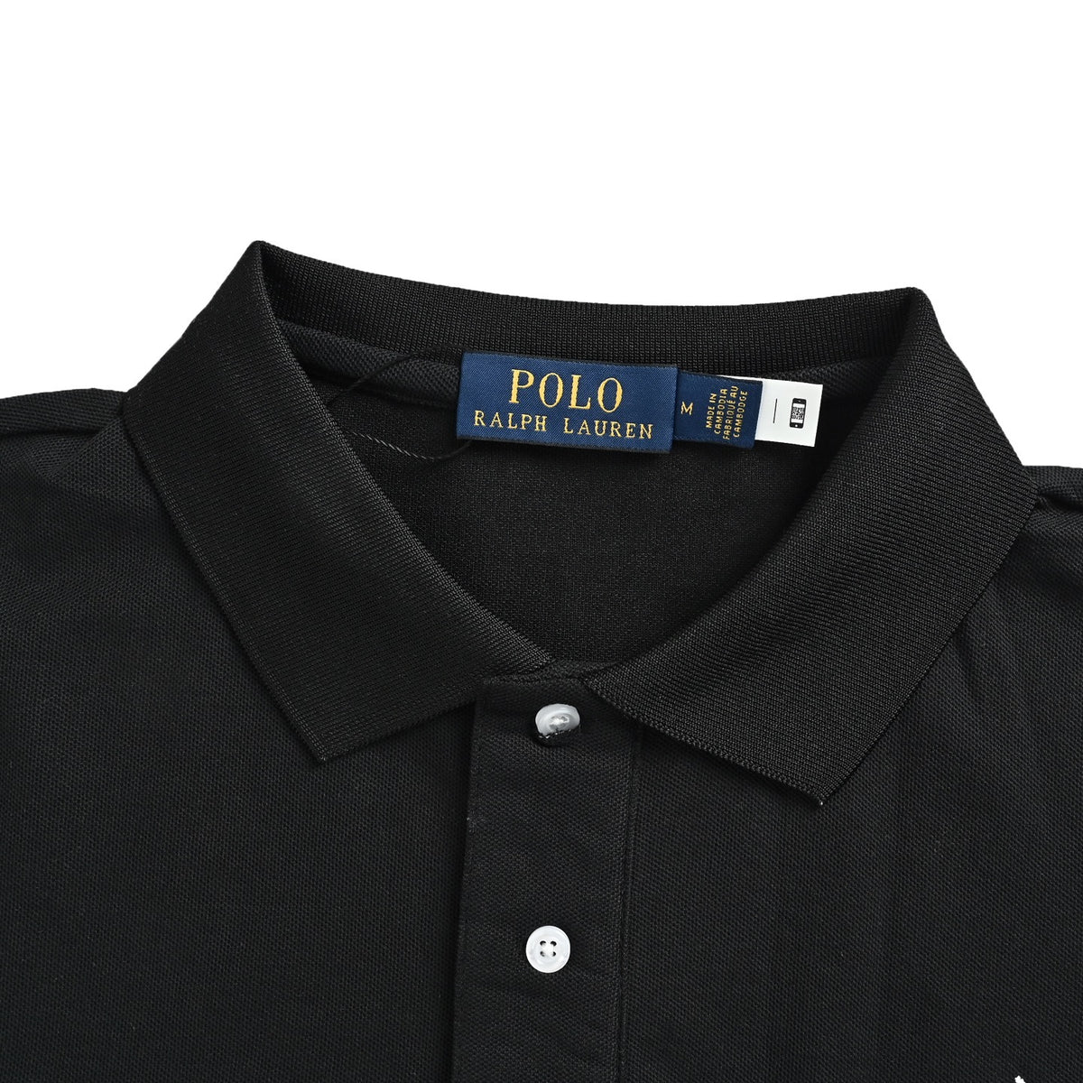 Ralph Lauren large logo embroidered horizontal striped Polo short sleeves