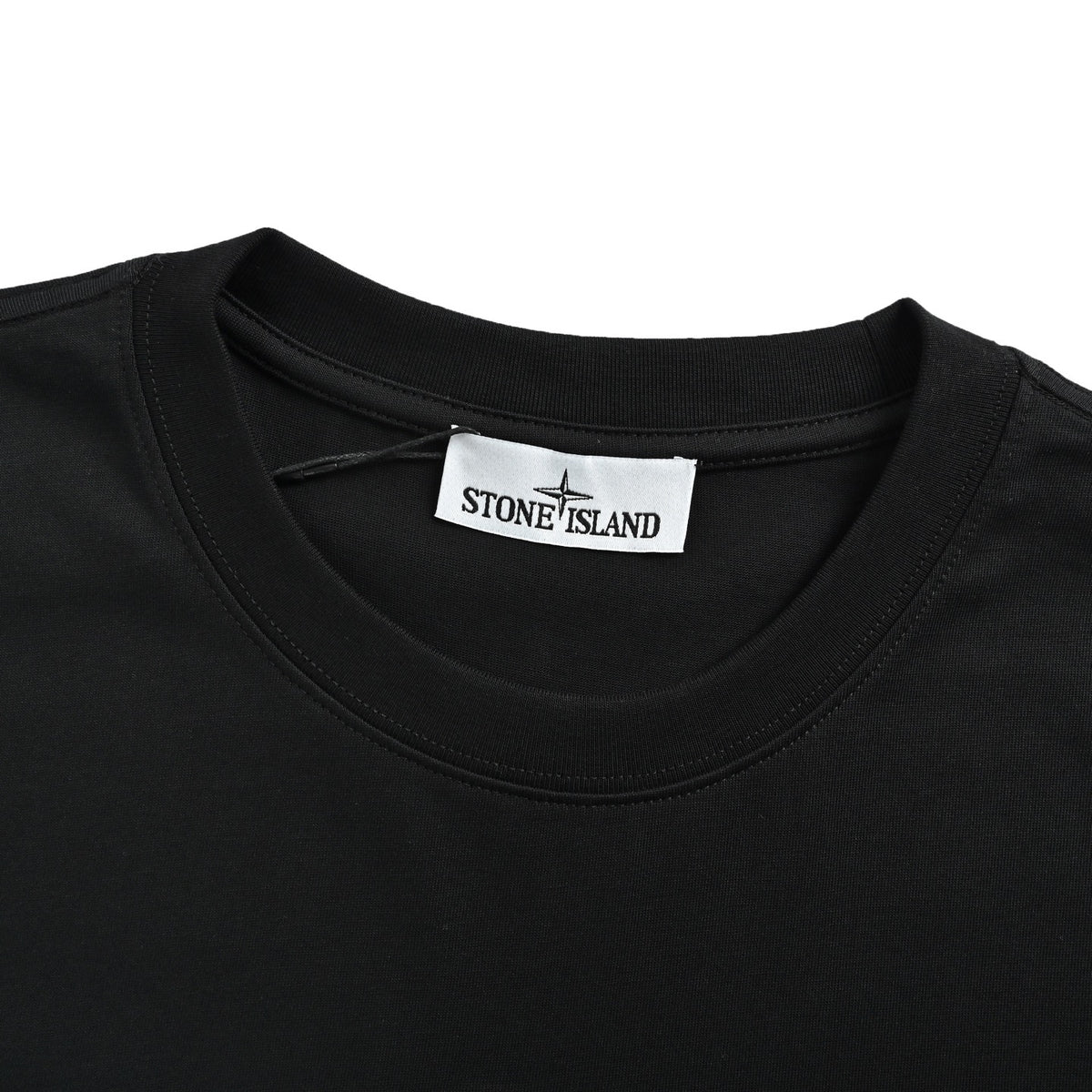 Stone Island 26ss embroidered logo letter short sleeves