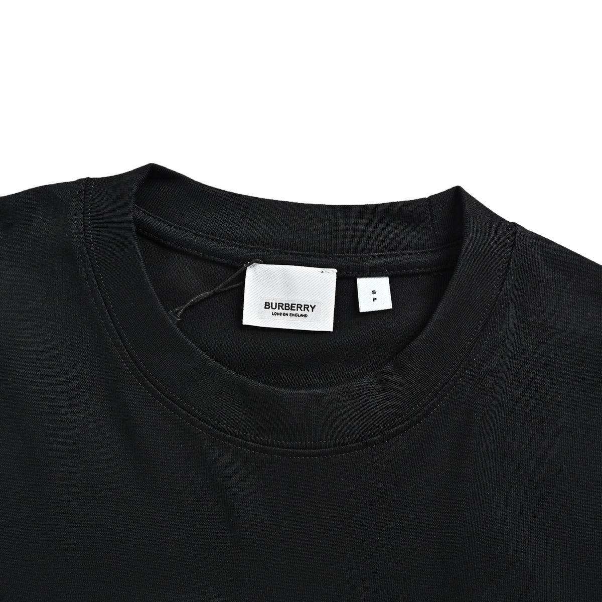 Burberry plaid TB letter patch embroidered short sleeves