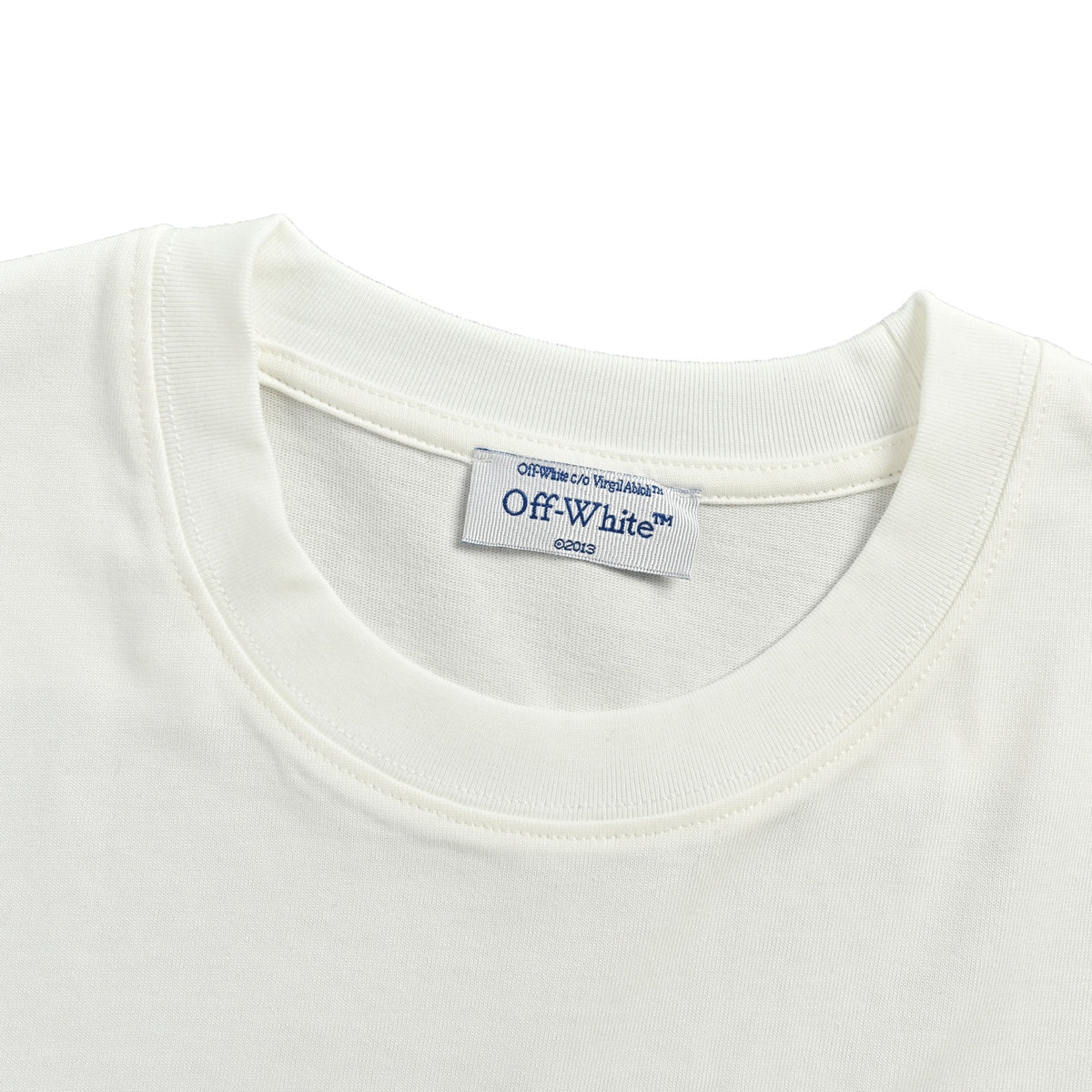 OFF WHITE CO VIRGIL random embroidered arrow embroidered short sleeves