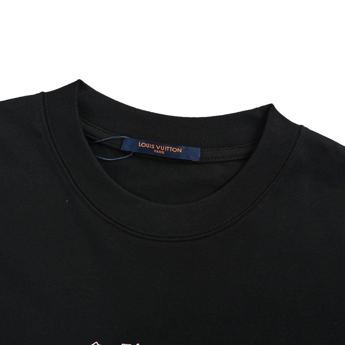 Louis Vuitton 26ss sketch letter old flower embroidery short