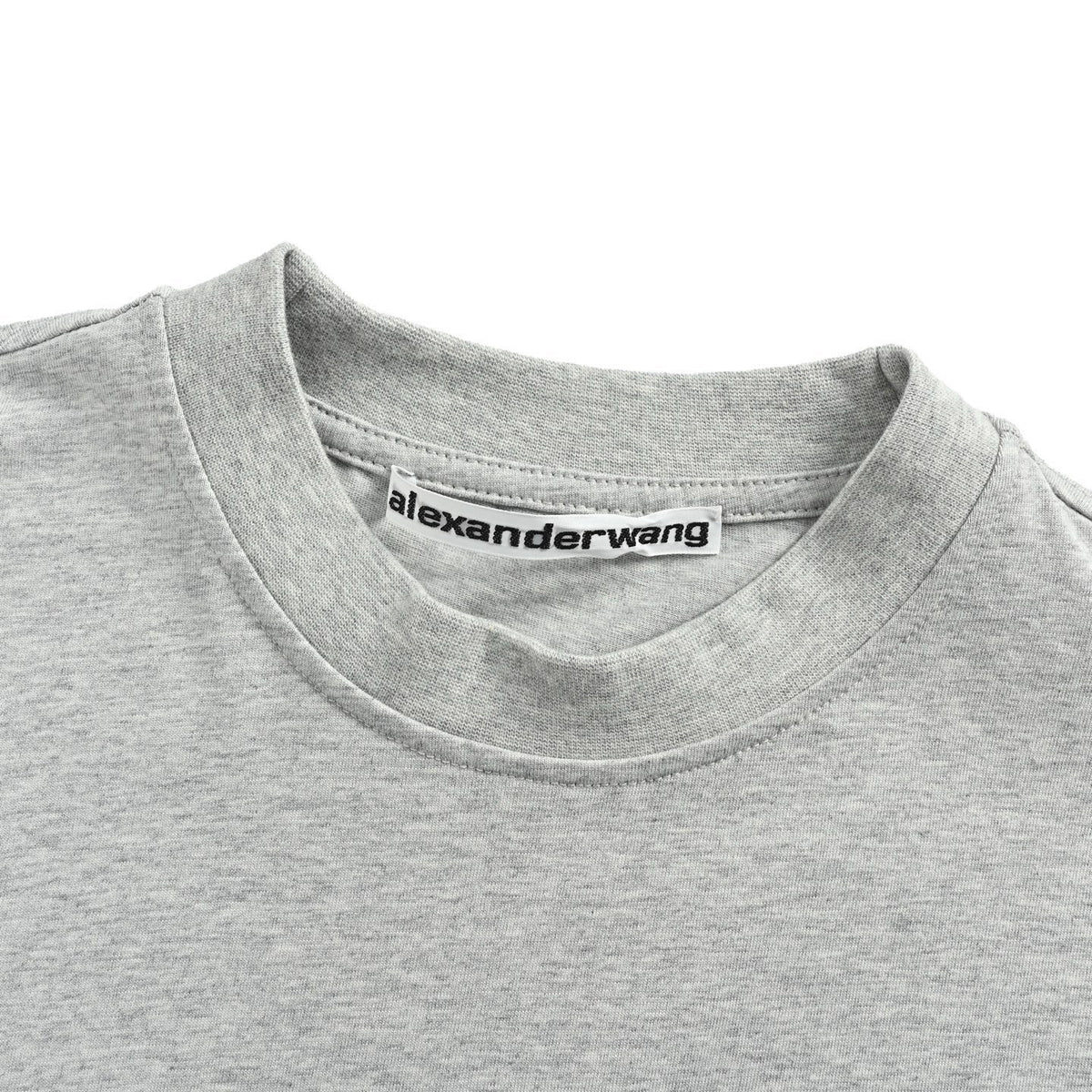 Alexander Wang foam printed letter logo short sleeves