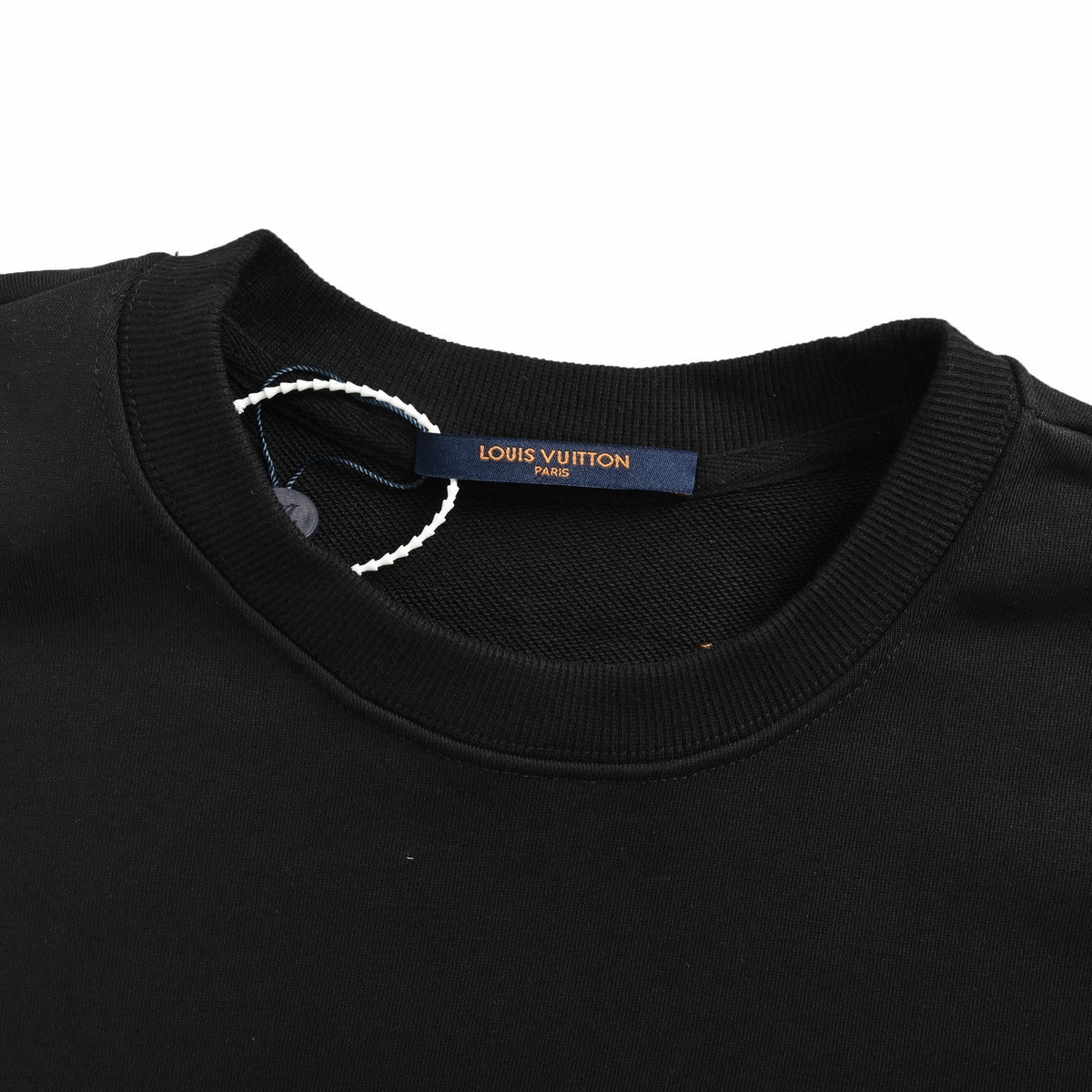 Louis Vuitton 25Fw front and back logo embroidered crew neck sweatshirt