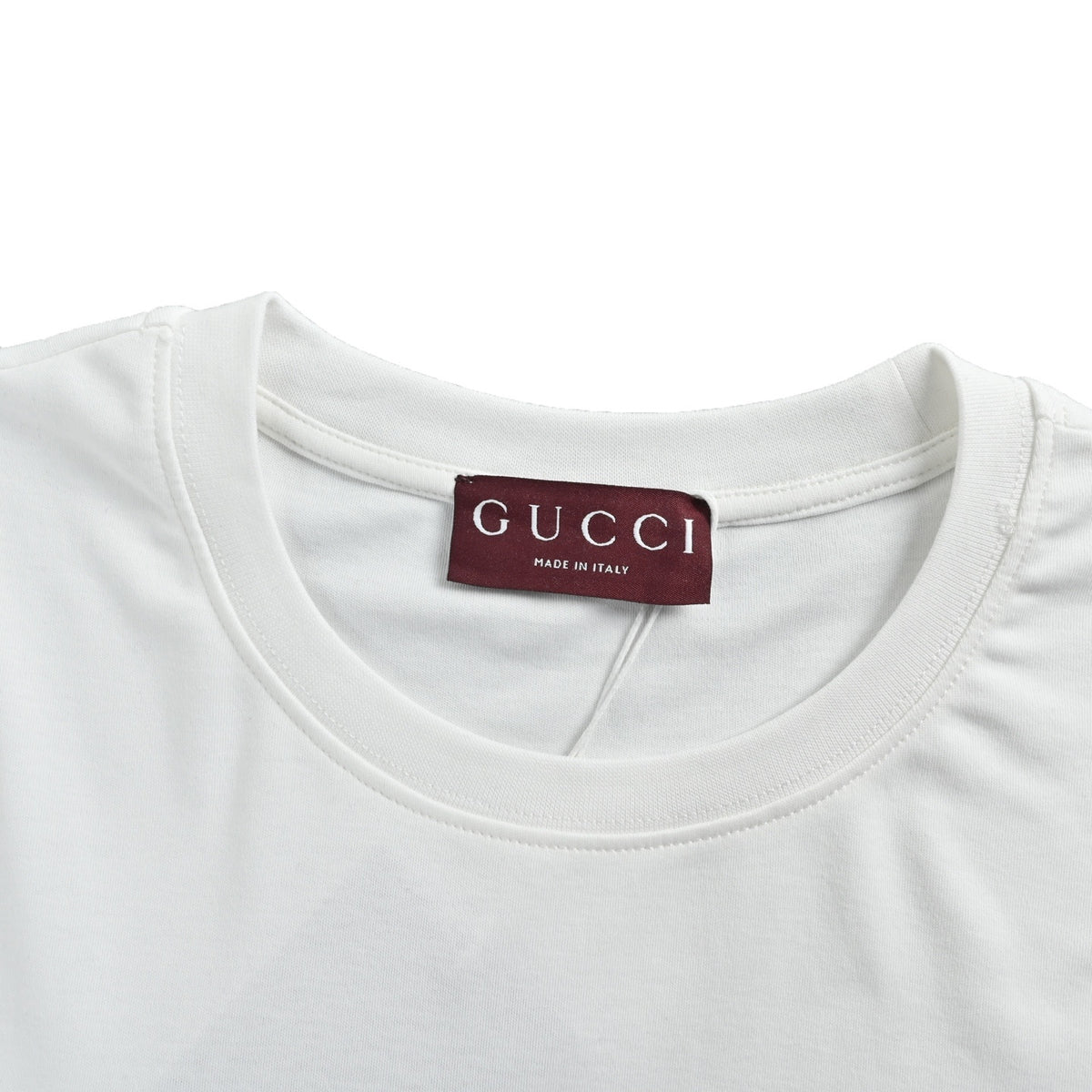 Gucci Double G interlocking embroidered short sleeves