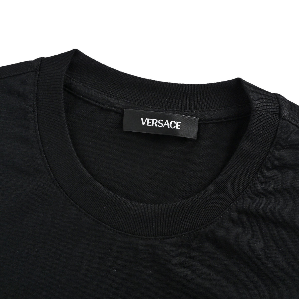 Versace 25ss logo printed short sleeves
