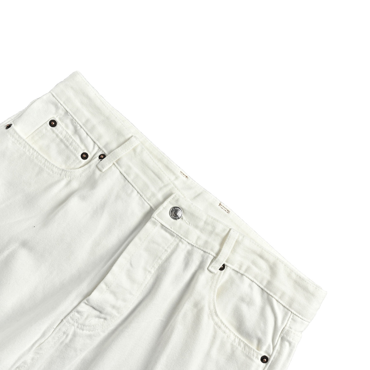 Celine back waist leather label jeans