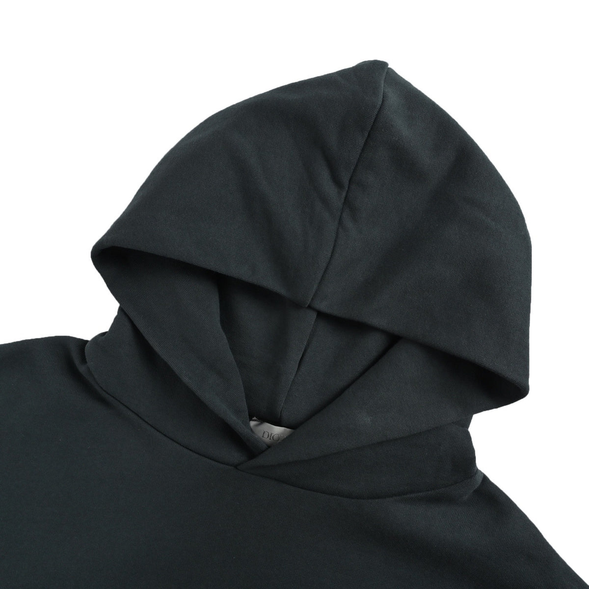 Dior 25Fw towel embroidered letter logo embroidered hooded sweatshirt