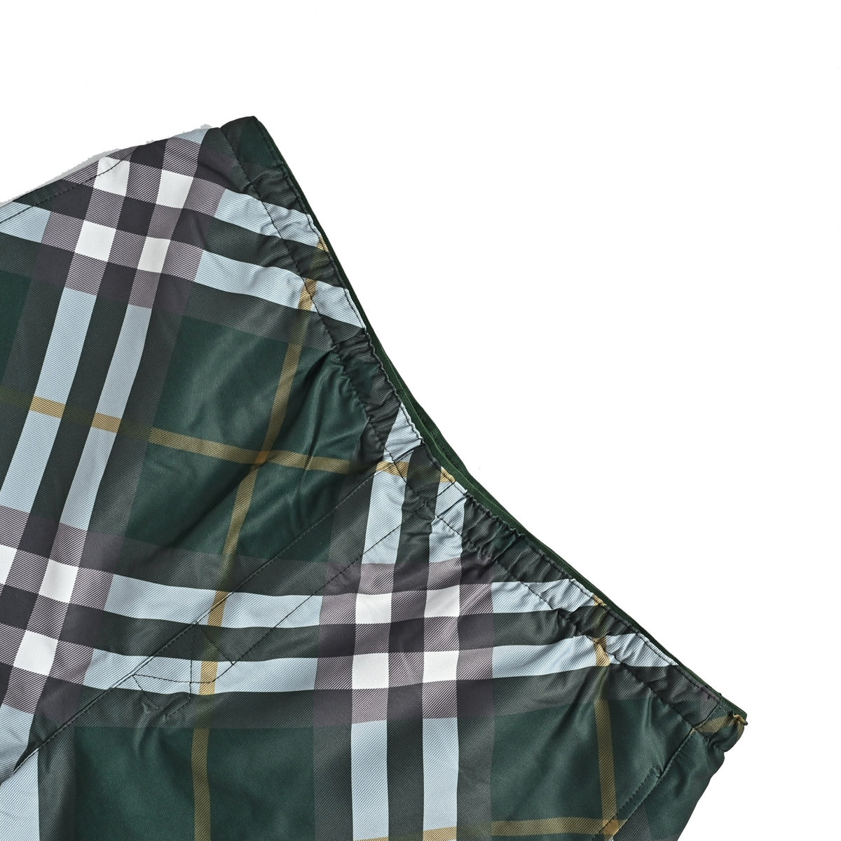 Burberry diagonal mesh-lined beach shorts