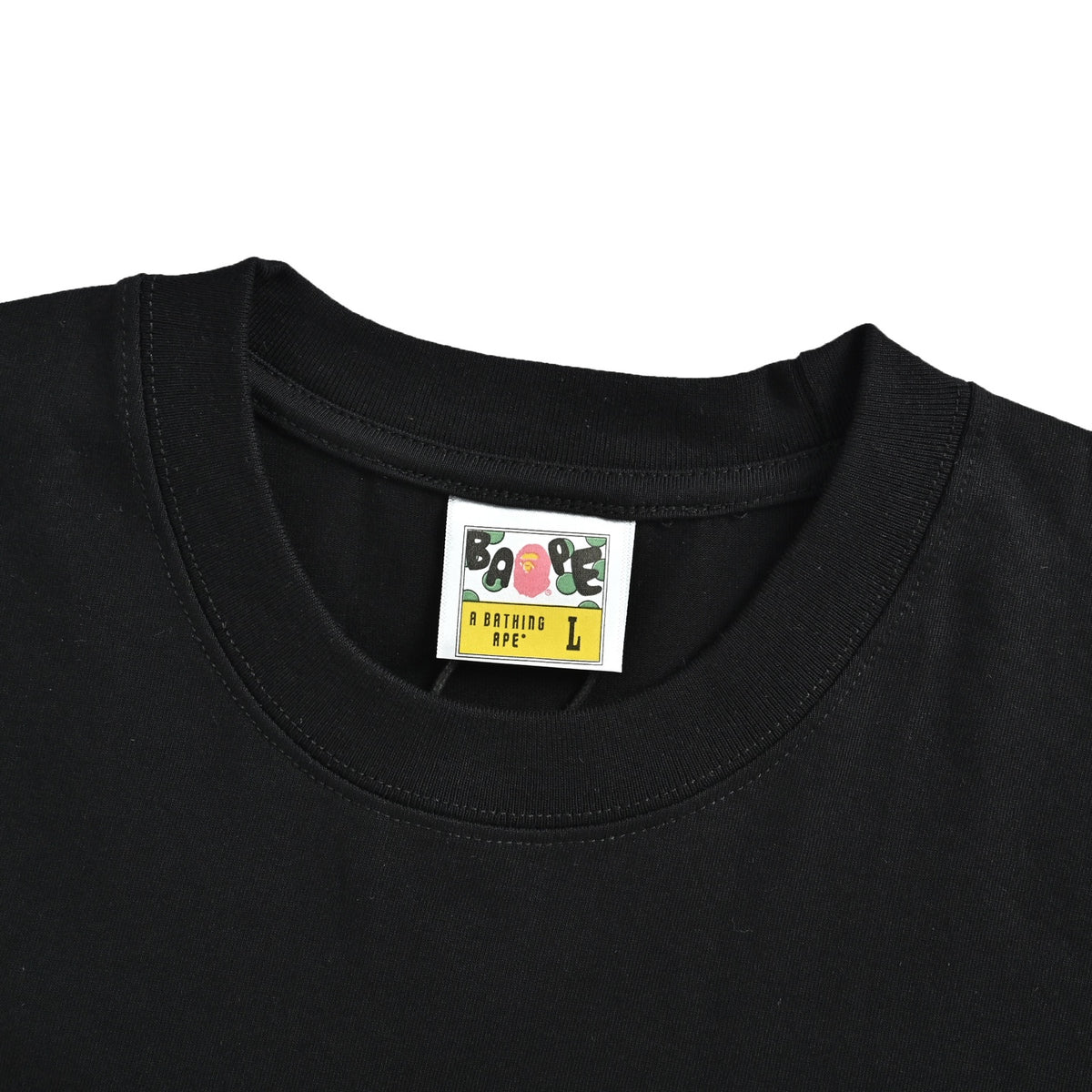 Bape little monkey and donkey print short sleeves