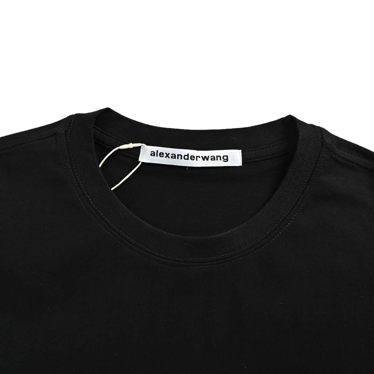 AlexanderWang/Alexander Wang short sleeves with rubberized letters on the chest