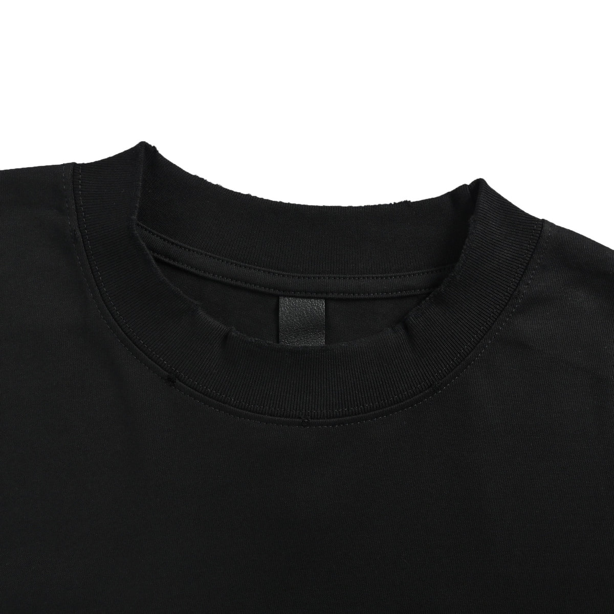 Chrome Hearts/Chrome Heart 26ss flocked cross laminated scroll printed short sleeves