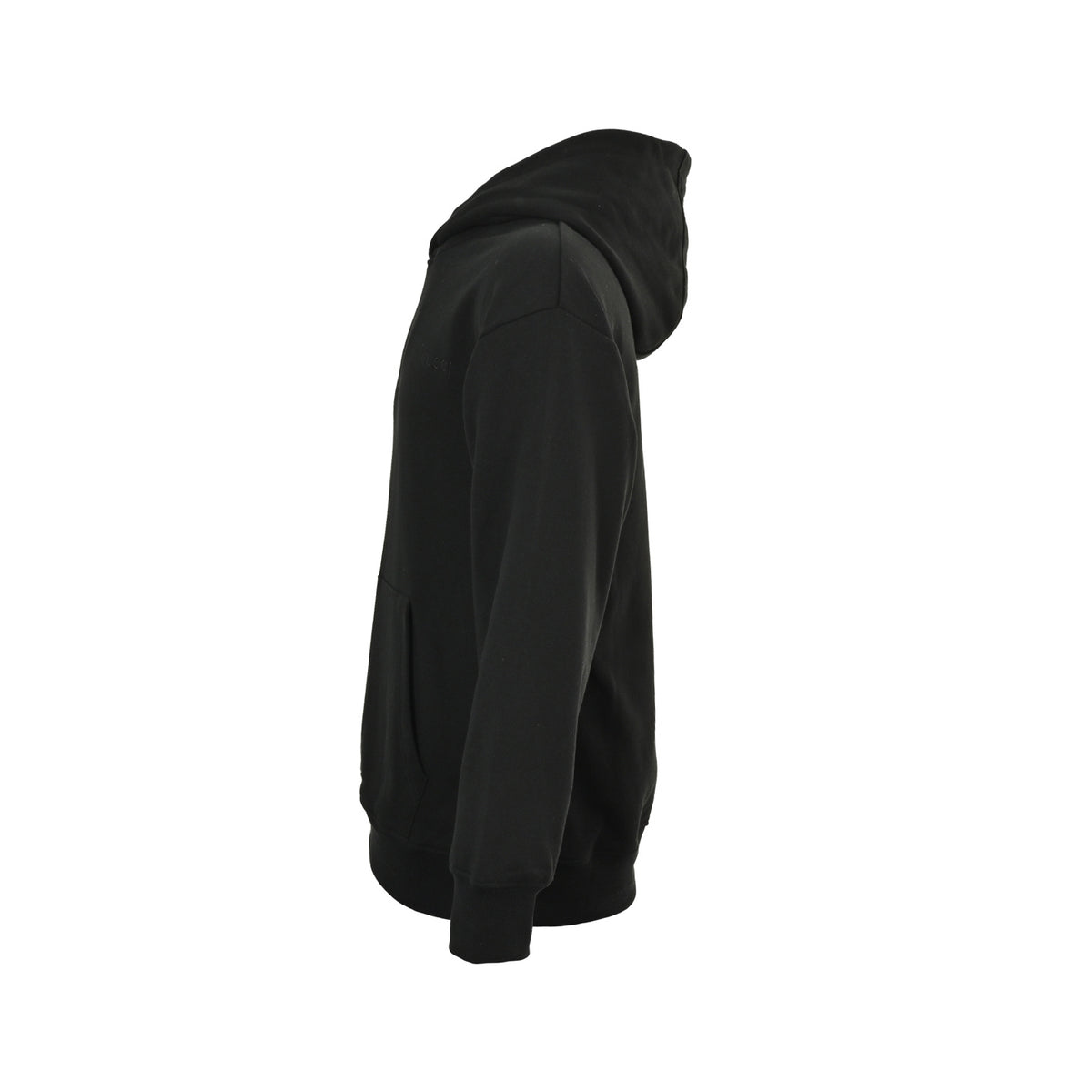 Gucci 25Fw dark letter logo embroidered hooded sweatshirt