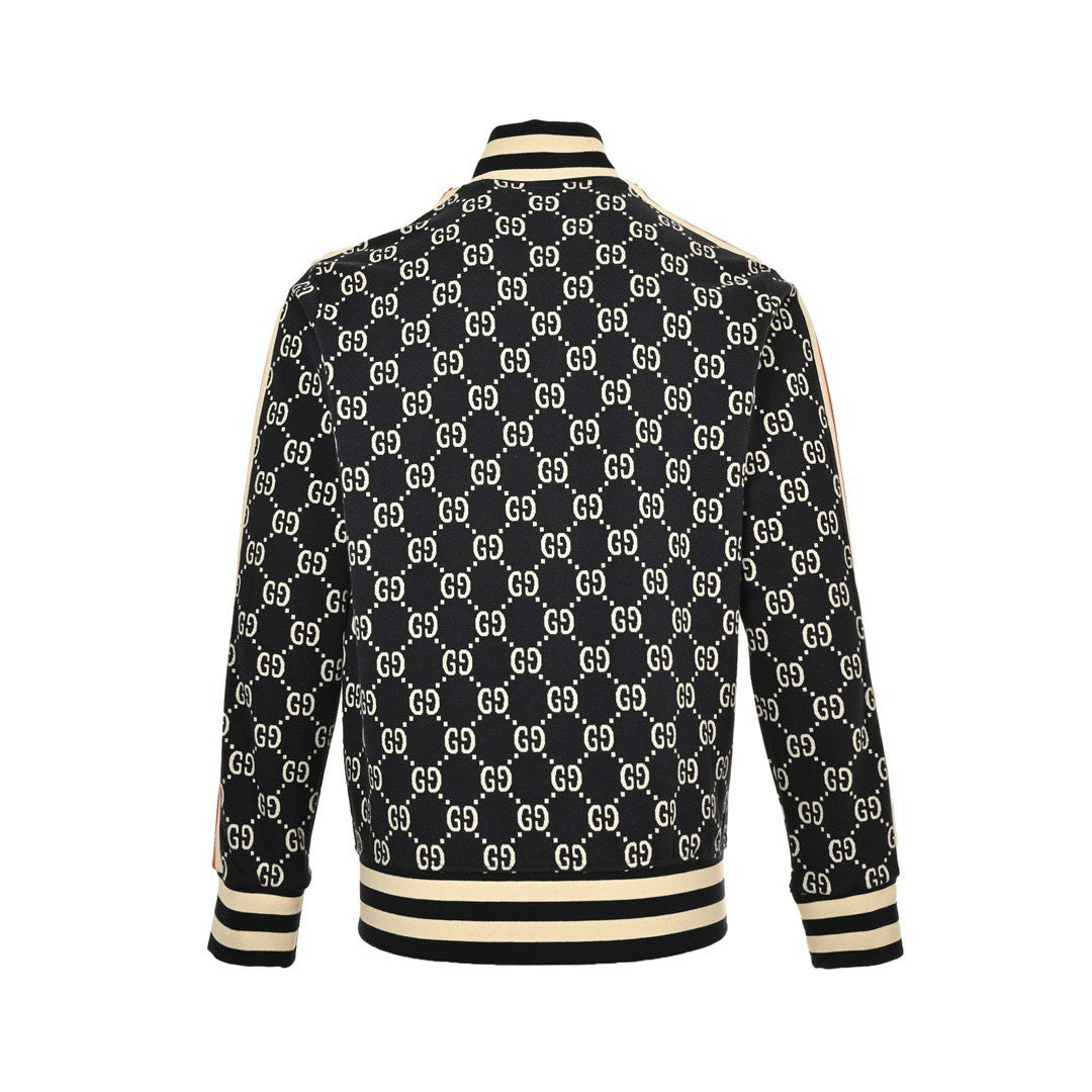 Gucci classic all-over jacquard logo suit jacket