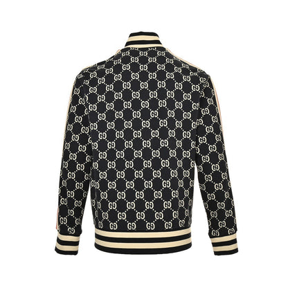 Gucci classic all-over jacquard logo suit jacket