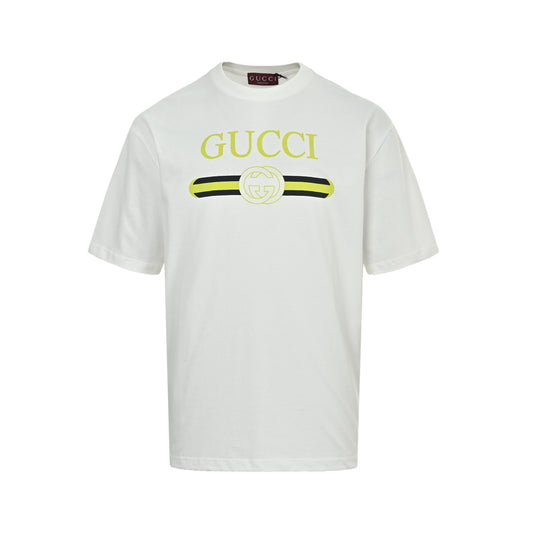 Gucci classic belt printed short sleeves