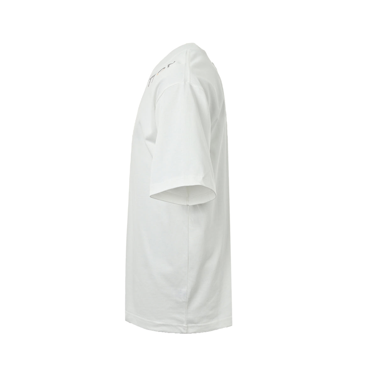 Louis Vuitton 26ss embossed short sleeves with incomplete letters on the neckline