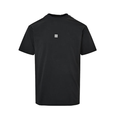GIVENCHY four-square silicone small label printed short sleeves