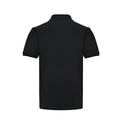 Miu Miu Polo short sleeves with letter logo and small label embroidery