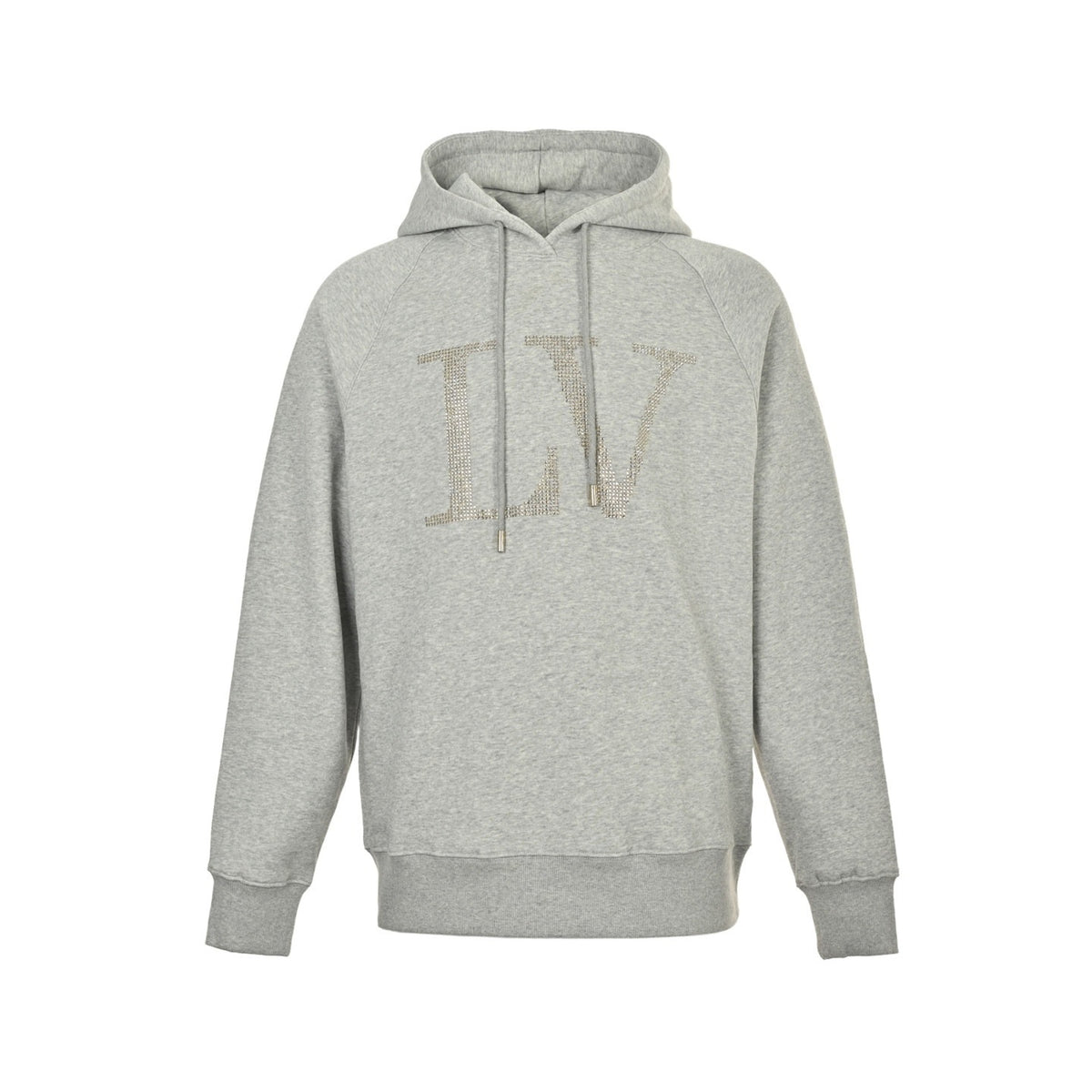 Louis Vuitton 25Fw hot diamond letter logo hooded sweatshirt