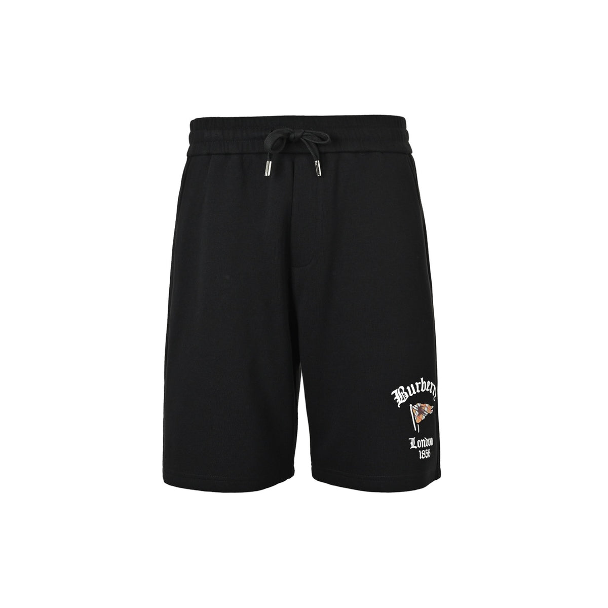 Burberry plaid flag letter print shorts