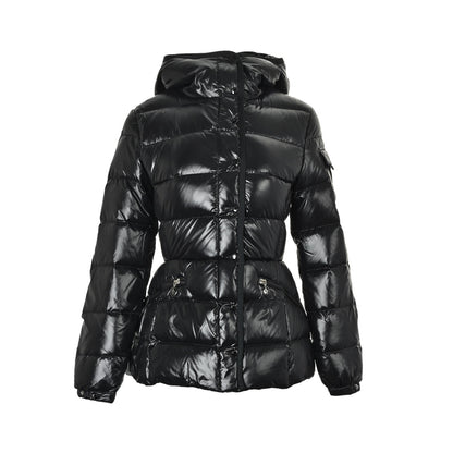 Moncler/Mongolian Barante Series Small Waist Belted Down Jacket