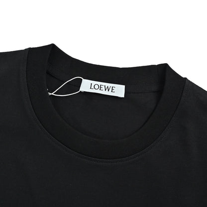 Loewe/Luo Yiwei Angpa embossed pocket logo short sleeves