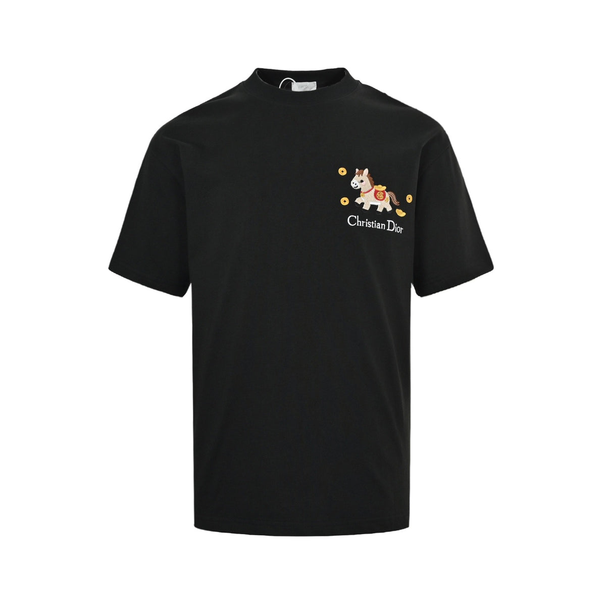 Dior 26ss Year of the Horse limited pony embroidered short sleeves