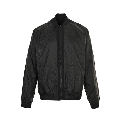 Louis Vuitton 25Fw dark pattern old flower stitching double-sided sweater jacket