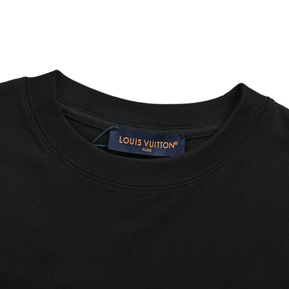 Louis Vuitton 26ss animal embroidered short sleeves