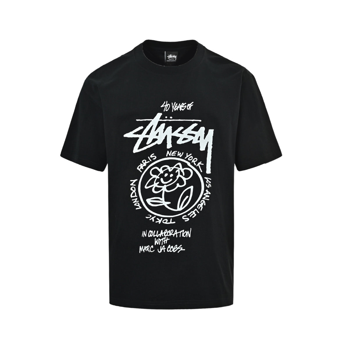 Stussy 40th Anniversary Classic Parade Printed Short Sleeve