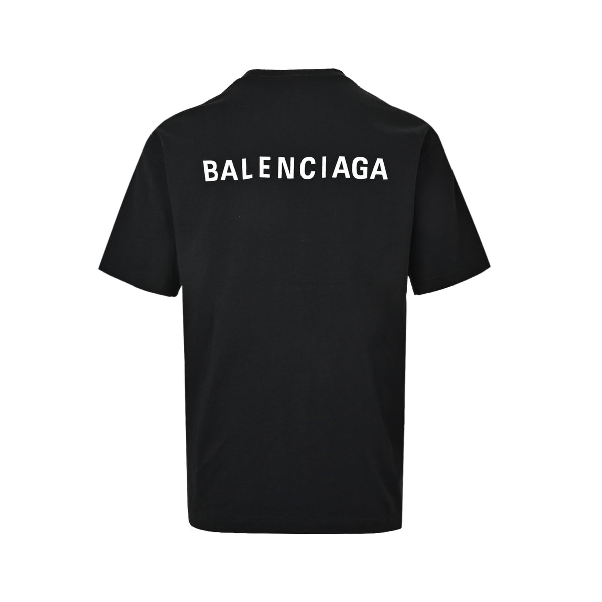 Balenciaga 22ss front and back letter print short sleeves