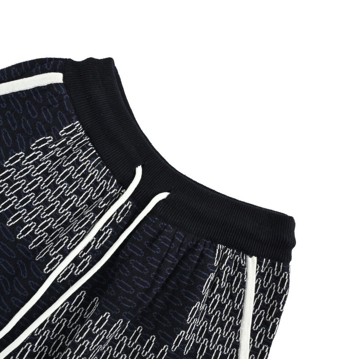 Louis Vuitton 26ss checkerboard jacquard knitted shorts