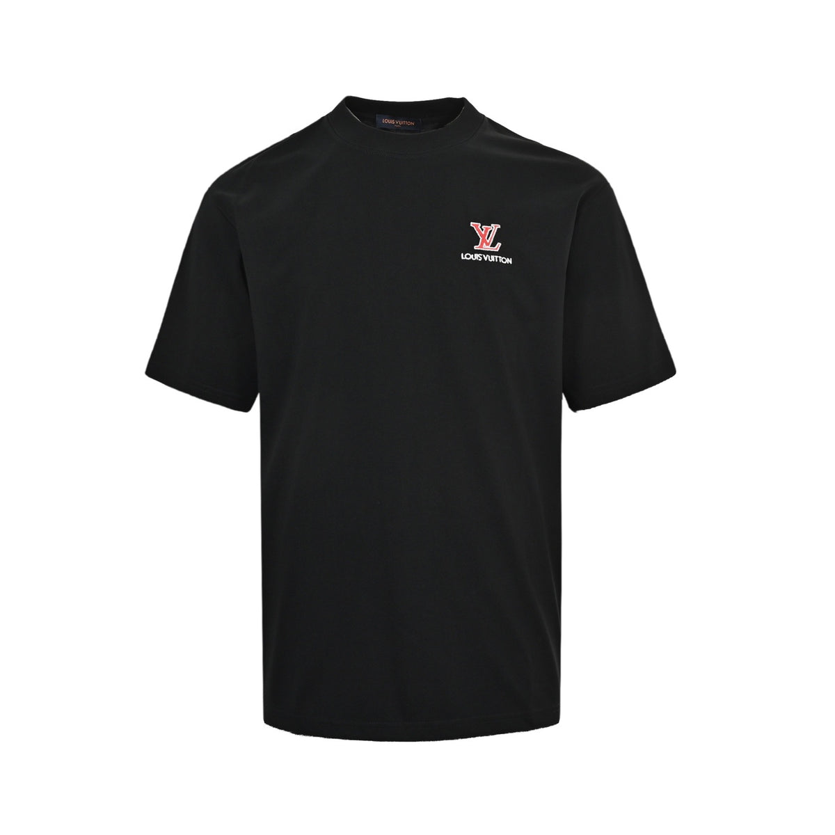 Louis Vuitton 26ss embroidered presbyopic letter short sleeves