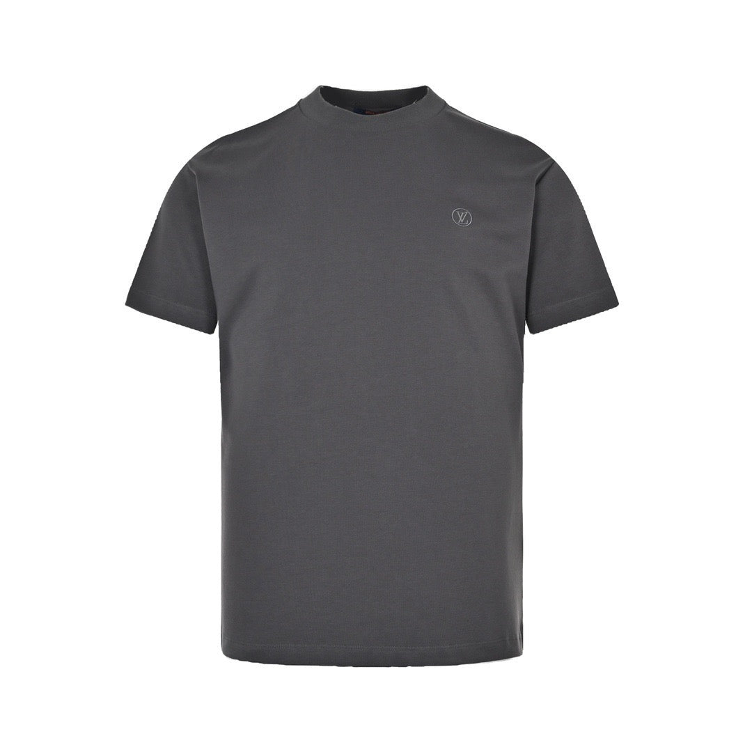 Louis Vuitton classic chest embroidered small label short sleeves