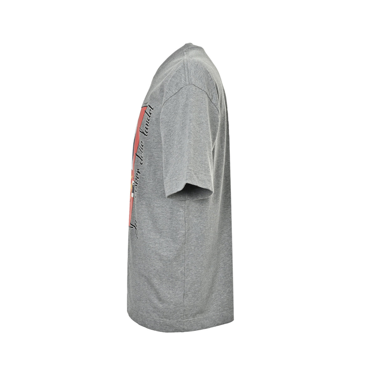 VETEMENTS VTM style flag logo printed short sleeves