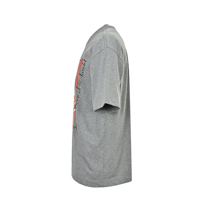 VETEMENTS VTM style flag logo printed short sleeves